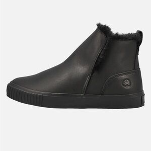 Timberland Women’s Skyla Bay Warm Lined Pull-On Boots Black 8.5